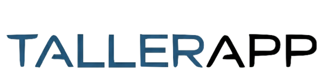 TallerApp - Logo del software de gestión para talleres mecánicos y automotrices